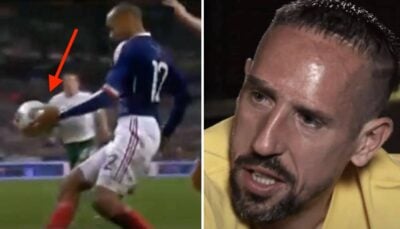 Franck Ribéry cash sur la main de Thierry Henry lors de France-Irlande : « Un tricheur »