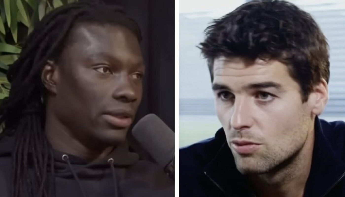 Bafétimbi Gomis et Yoann Gourcuff