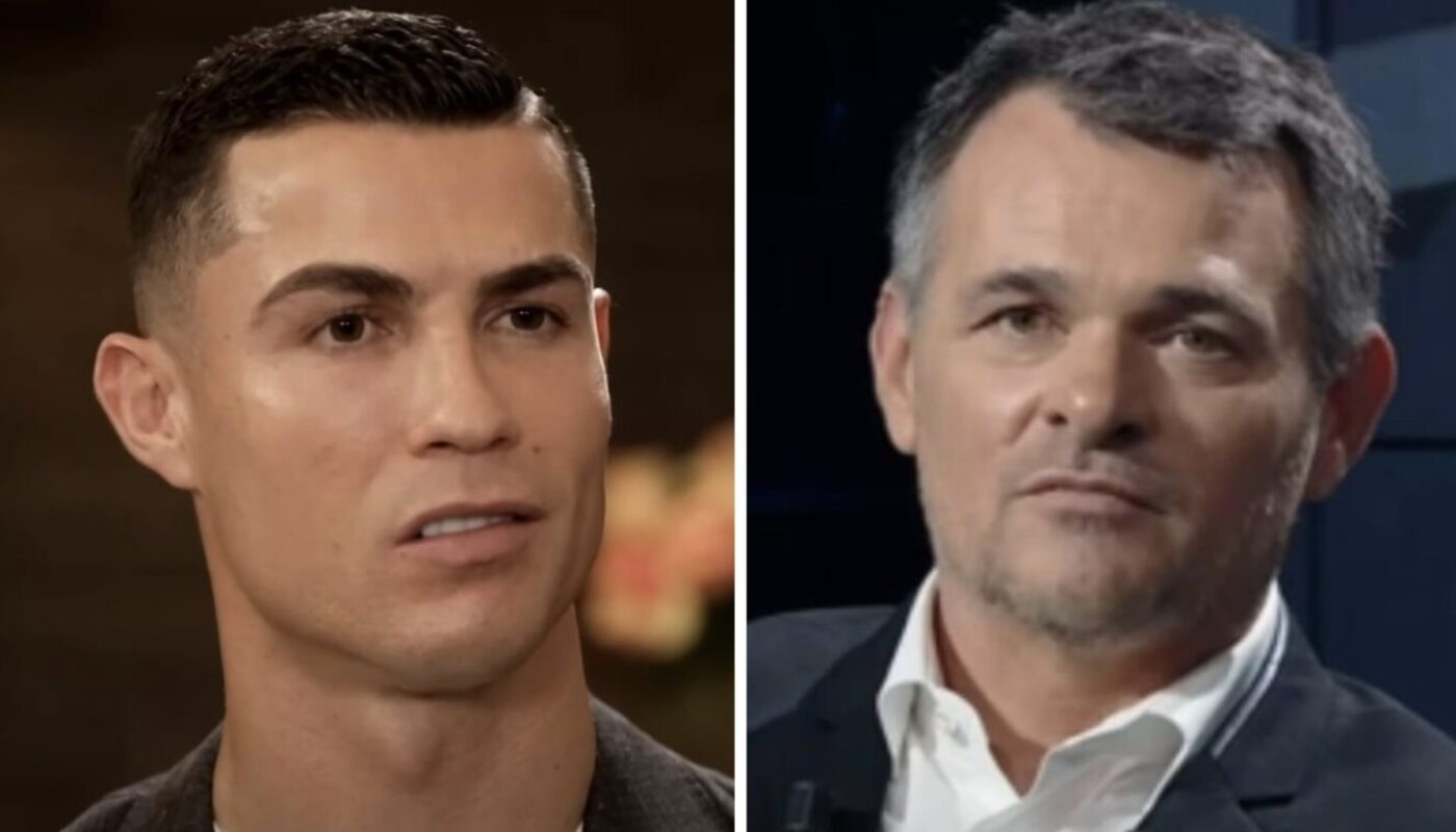 Cristiano Ronaldo et Willy Sagnol