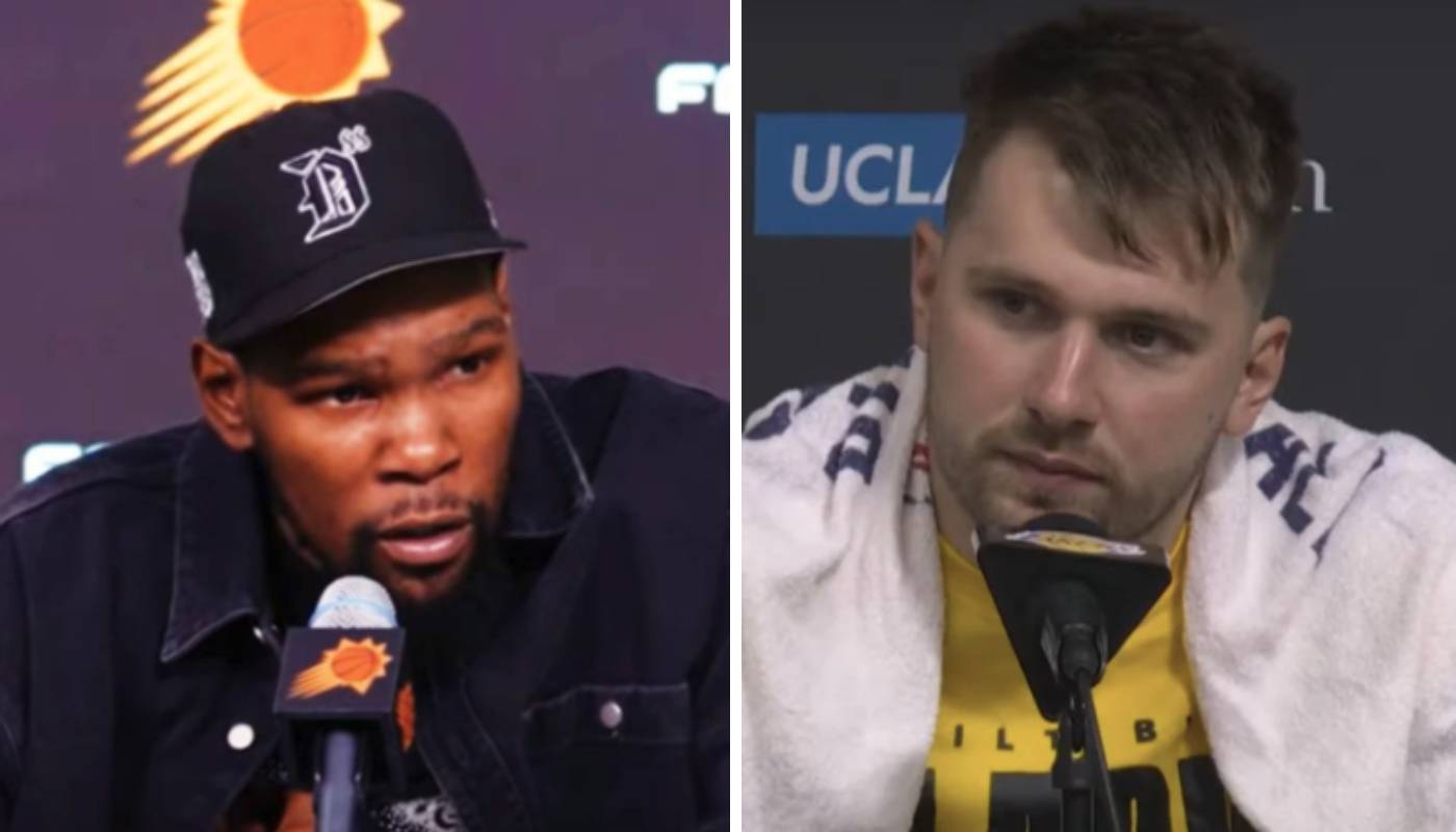 Kevin Durant et Luka Doncic