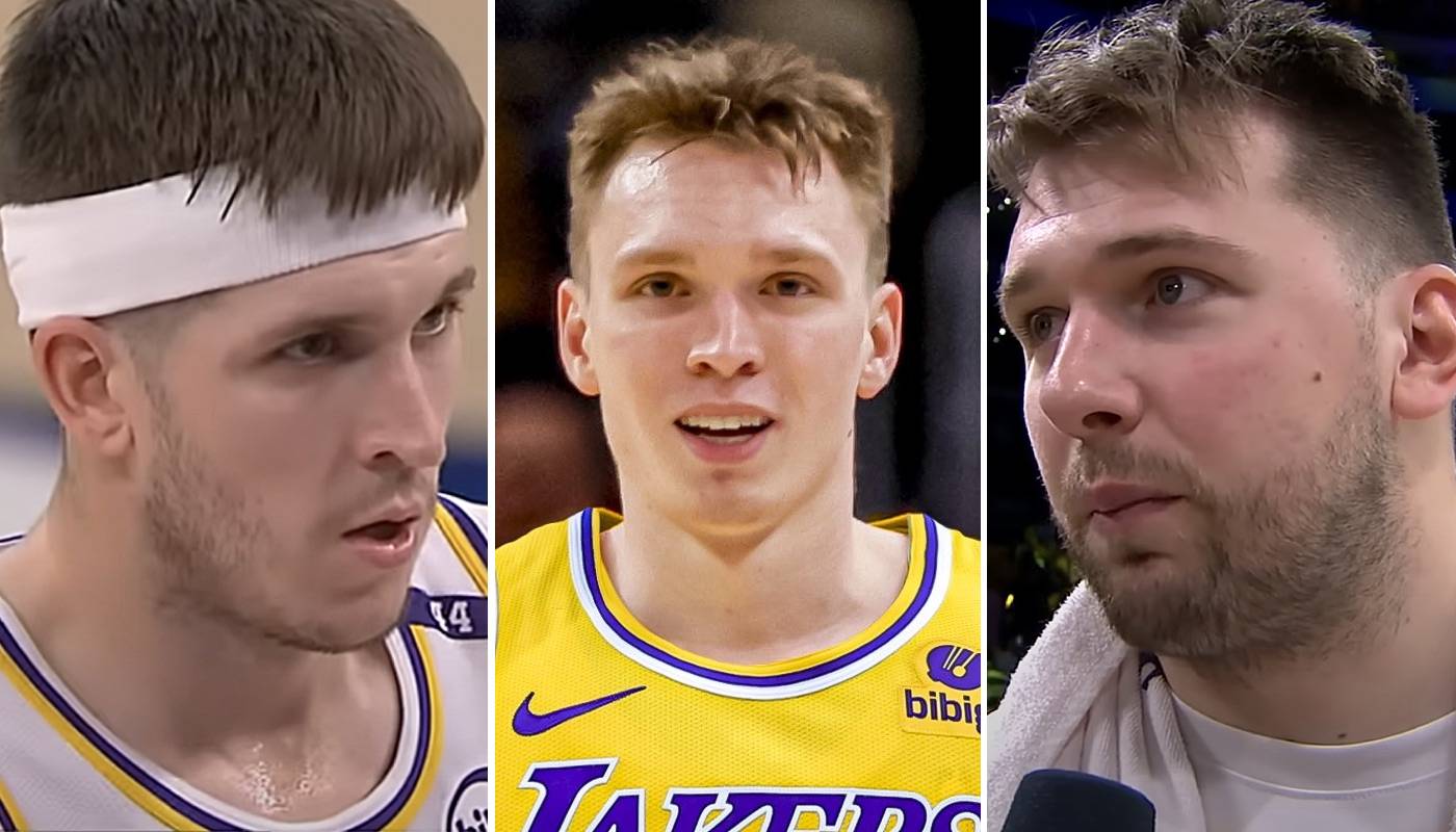 NBA Austin Reaves, Dalton Knecht et Luka Doncic