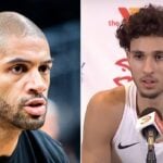 NBA – Nicolas Batum très honnête sur la saison rookie de Zaccharie Risacher : « Il me fait penser à…