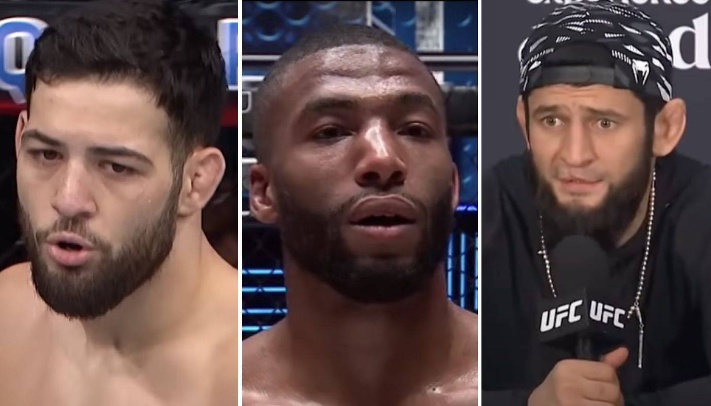 UFC Nassourdine Imavov, Salahdine Parnasse et Khamzat Chimaev